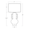 Chandra Metal Table Lamp