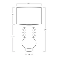 Chandra Metal Table Lamp