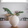 Chios Cream Round Vase