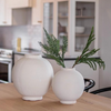 Chios Cream Round Vase