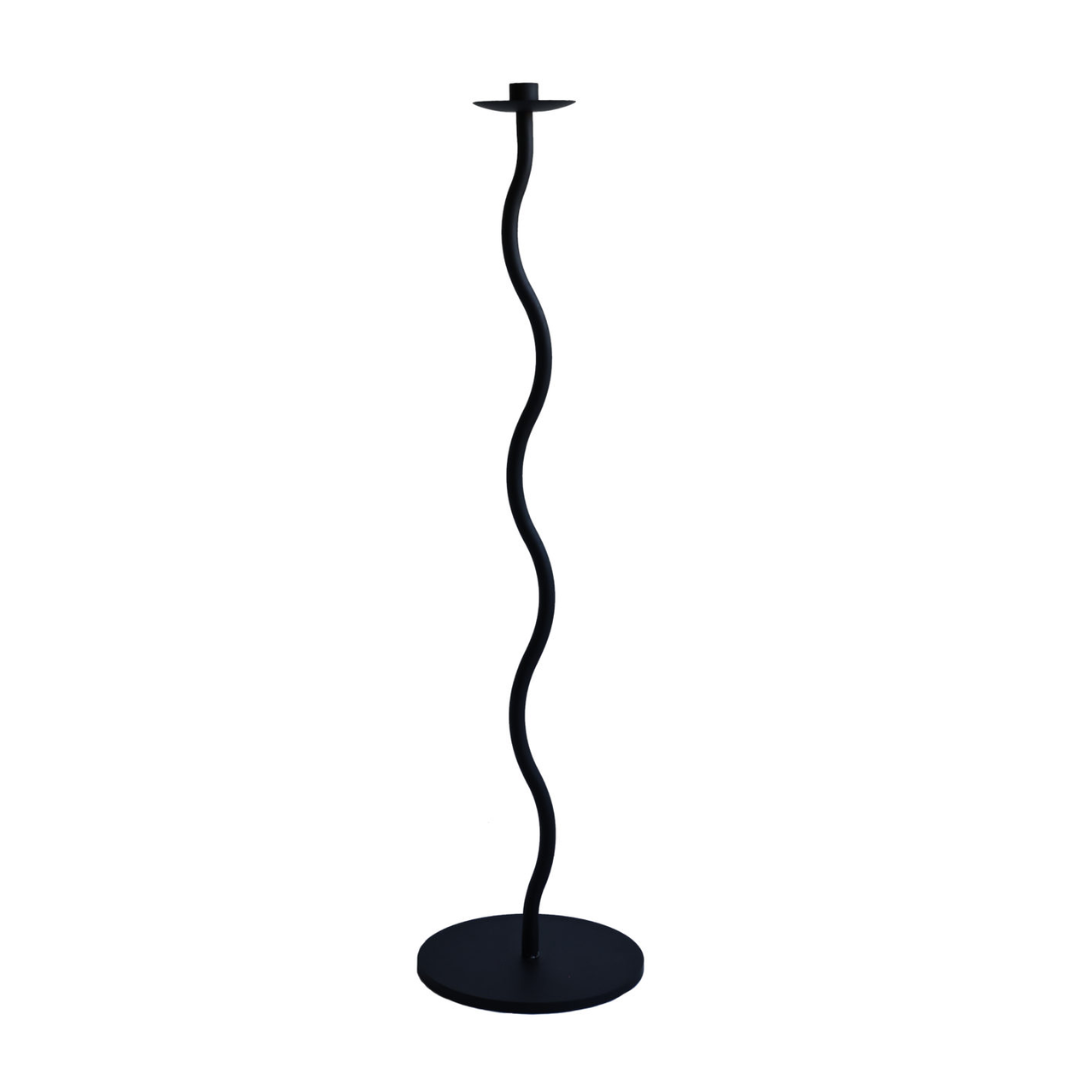 Cooee Curved Candleholder, Floor