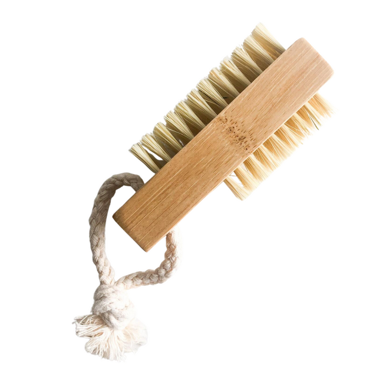 Double Sided Bamboo Nail Brush