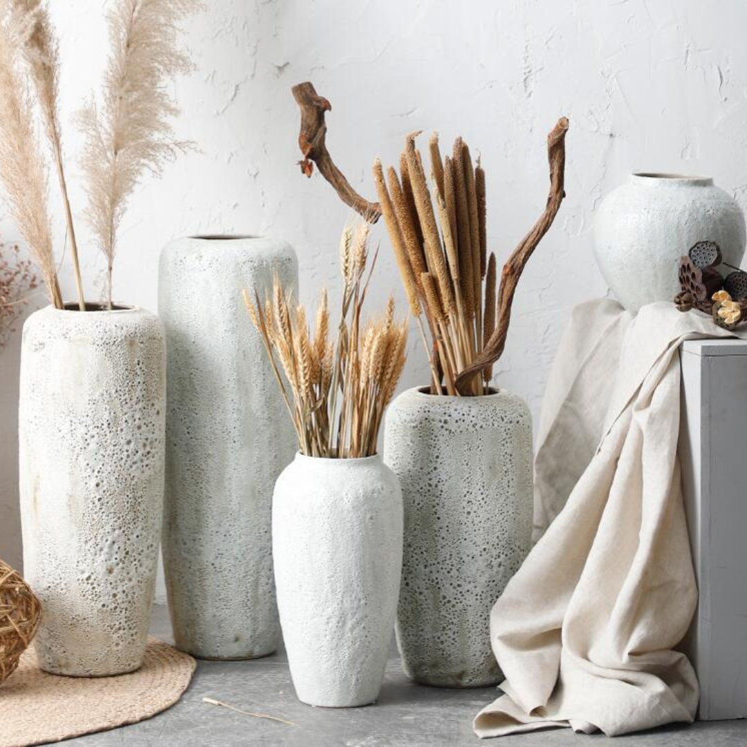 Fashionable Modern Minimalist White Creative Vase