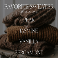 Favorite Sweater Large Soy Candle