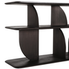 Geometric Sofa Console, Teak