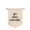 Go Play Outside Canvas Banner