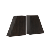 Grooves Book Ends, Set of 2