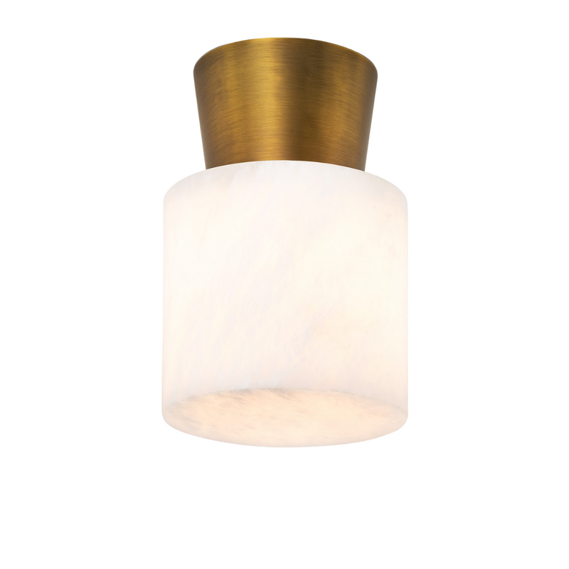 Hazel Alabaster Flush Mount