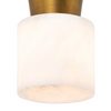 Hazel Alabaster Flush Mount