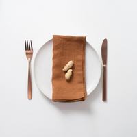 Hazelnut Linen Napkins, Set of 2