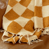 Heavyweight Checker Throw Blanket