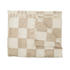 Heavyweight Checker Throw Blanket