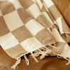 Heavyweight Checker Throw Blanket