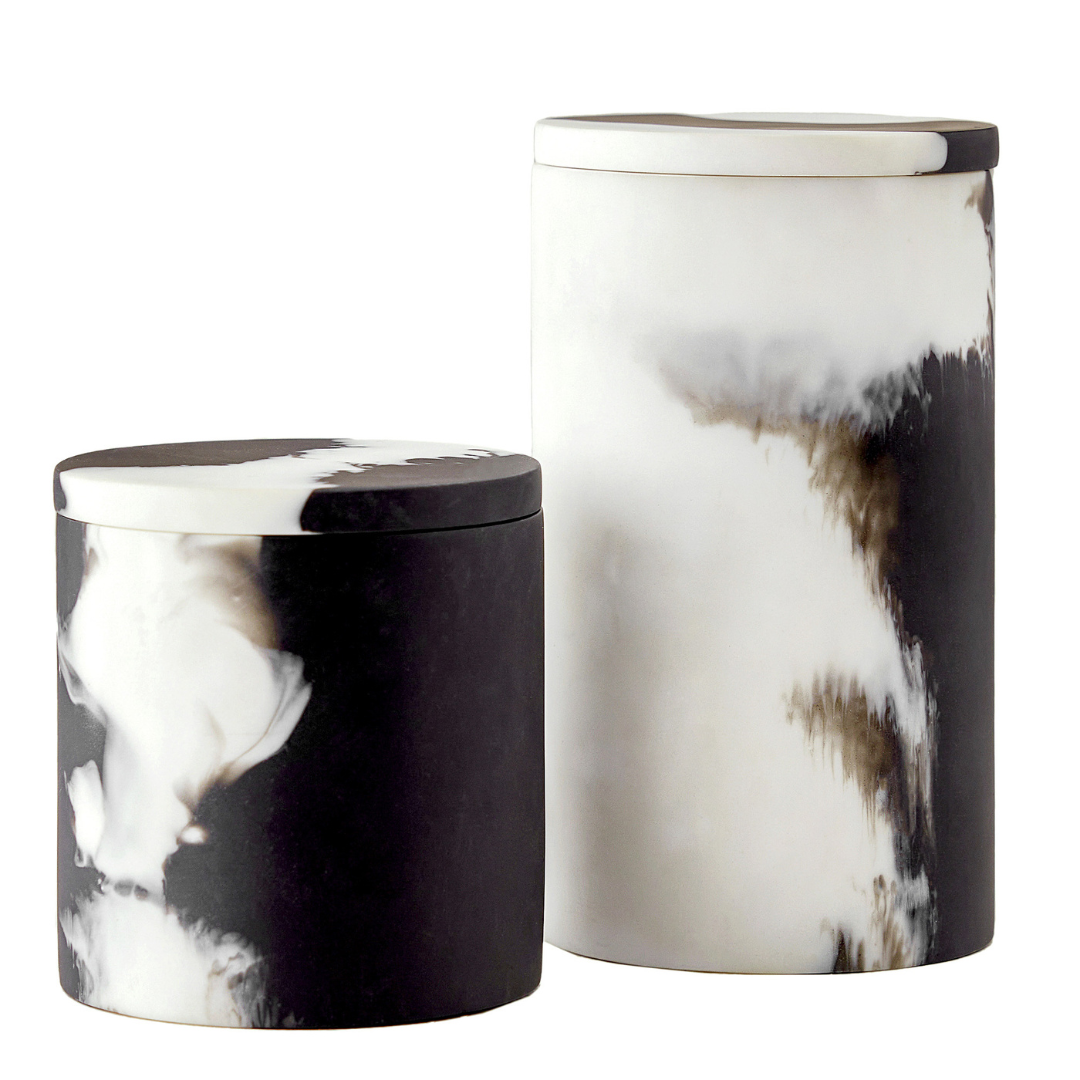 Hollie Round Containers, Set of 2