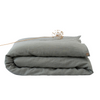 Khaki Linen Duvet Cover Set