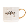 Merry Gold Tile Coffee Mug