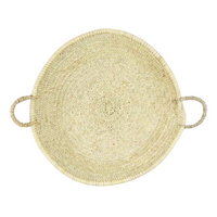 Moroccan Straw Woven Plate