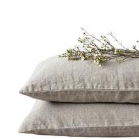 Natural Linen Bed Set-King