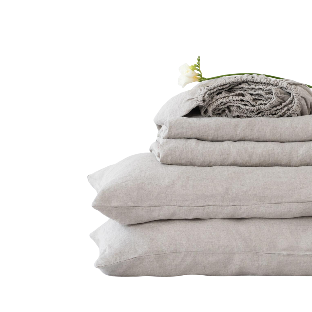 Natural Linen Sheet Set