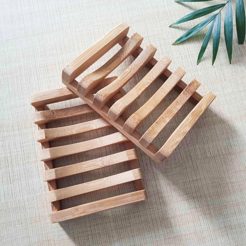 Natural Organic Bamboo Soap Dish