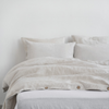 Natural Stripes Linen Duvet Cover Set