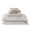 Natural Stripes Linen Sheet Set