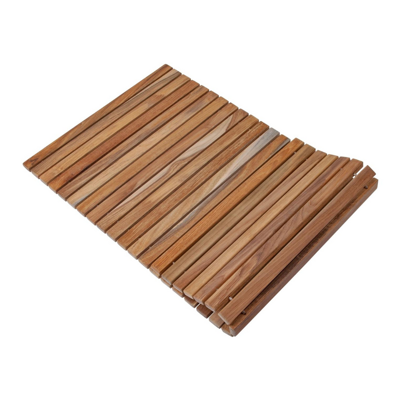 Natural Teak String Shower Mat Runner