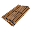 Nordic Style Natural Teak Shower String Mat