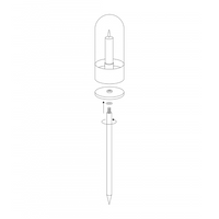 Outdoor Lantern Spike