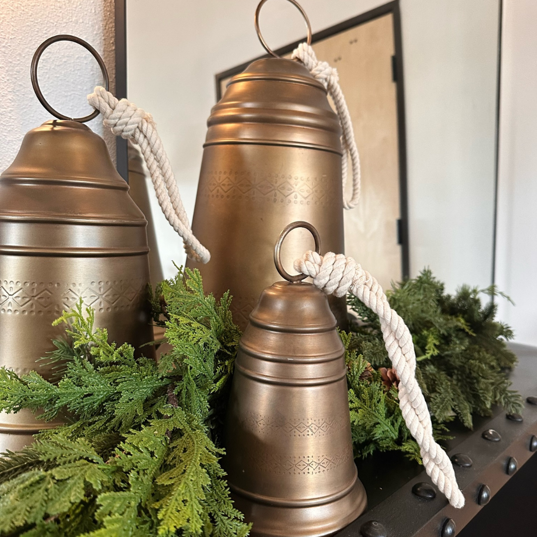Oversized Brass Bells