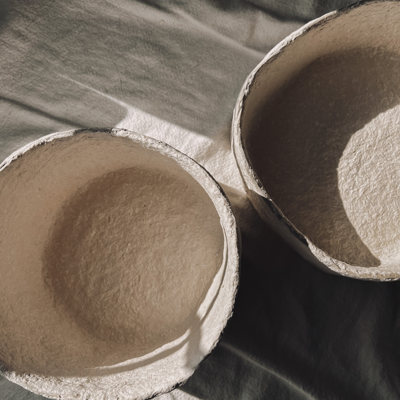 Paper Mache Nesting Bowls