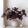 Plum Fake Cimicifuga Ramosa Leaves - 31"