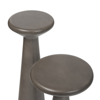 Ravine Concrete Accent Tables, Set of 2