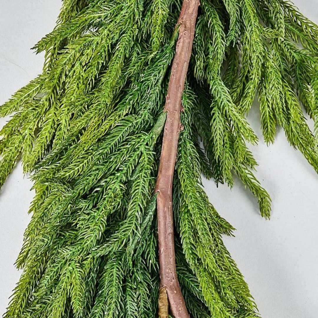 Real Touch Deluxe Norfolk Pine Garland - 72"