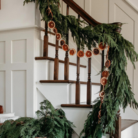 Real Touch Deluxe Norfolk Pine Garland - 72"