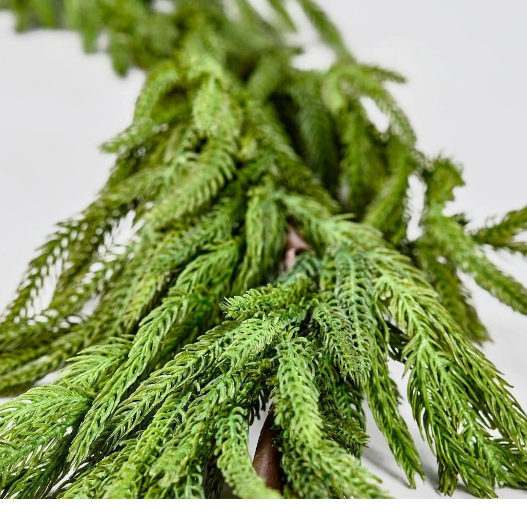 Real Touch Norfolk Pine Garland - 180" Long