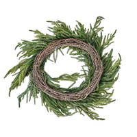 Real Touch Norfolk Pine Wreath - 24"