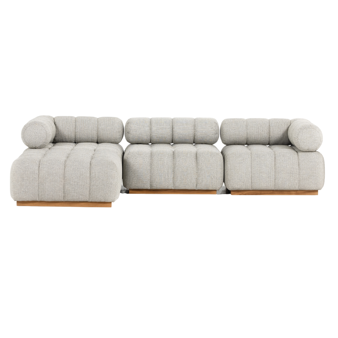 Roma Outdoor - 3 Piece Sectional