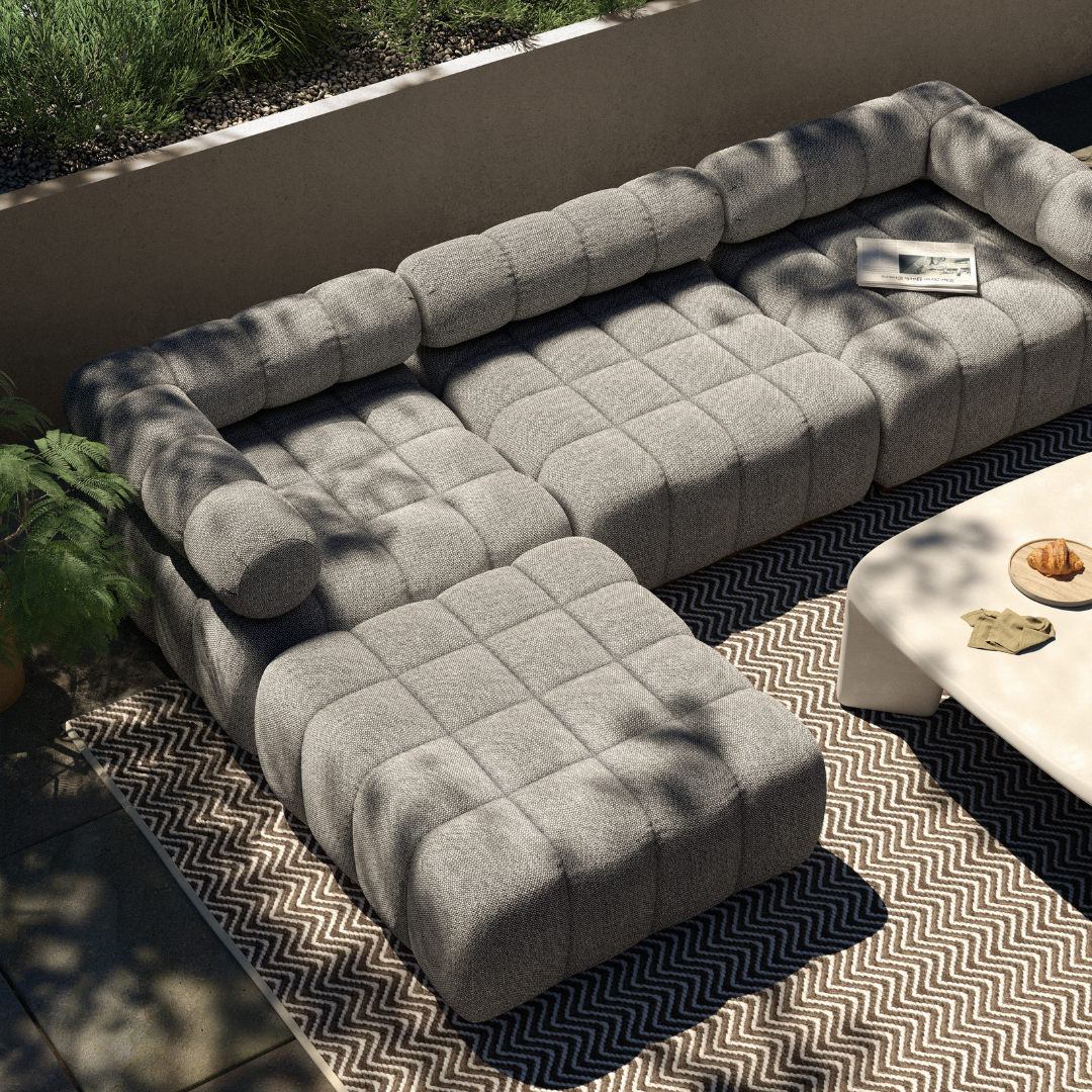 Roma Outdoor - 4 Piece Sectional