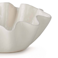 Ruffle Ceramic Bowl