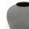 Smokey Slate Large Clay Table Vase - 11"