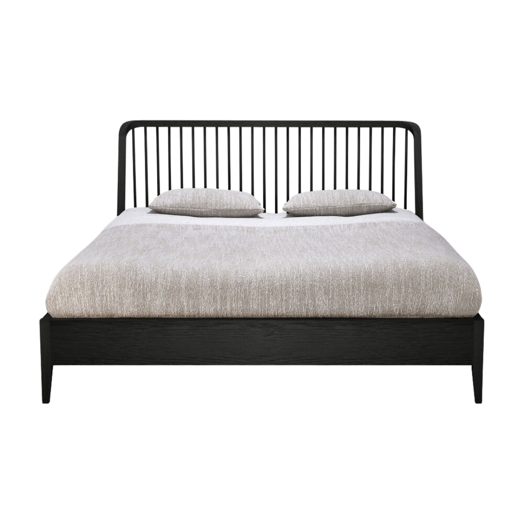 Spindle Bed, Oak – WHITESTONE STYLE