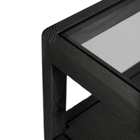 Spindle Bedside Table, Oak