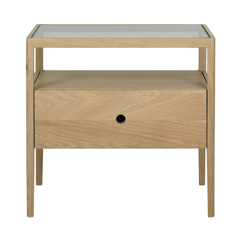 Spindle Bedside Table