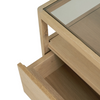 Spindle Bedside Table, Oak
