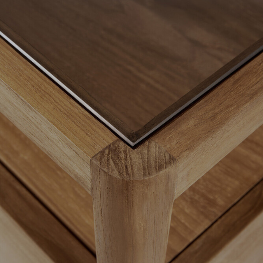 Spindle Bedside Table