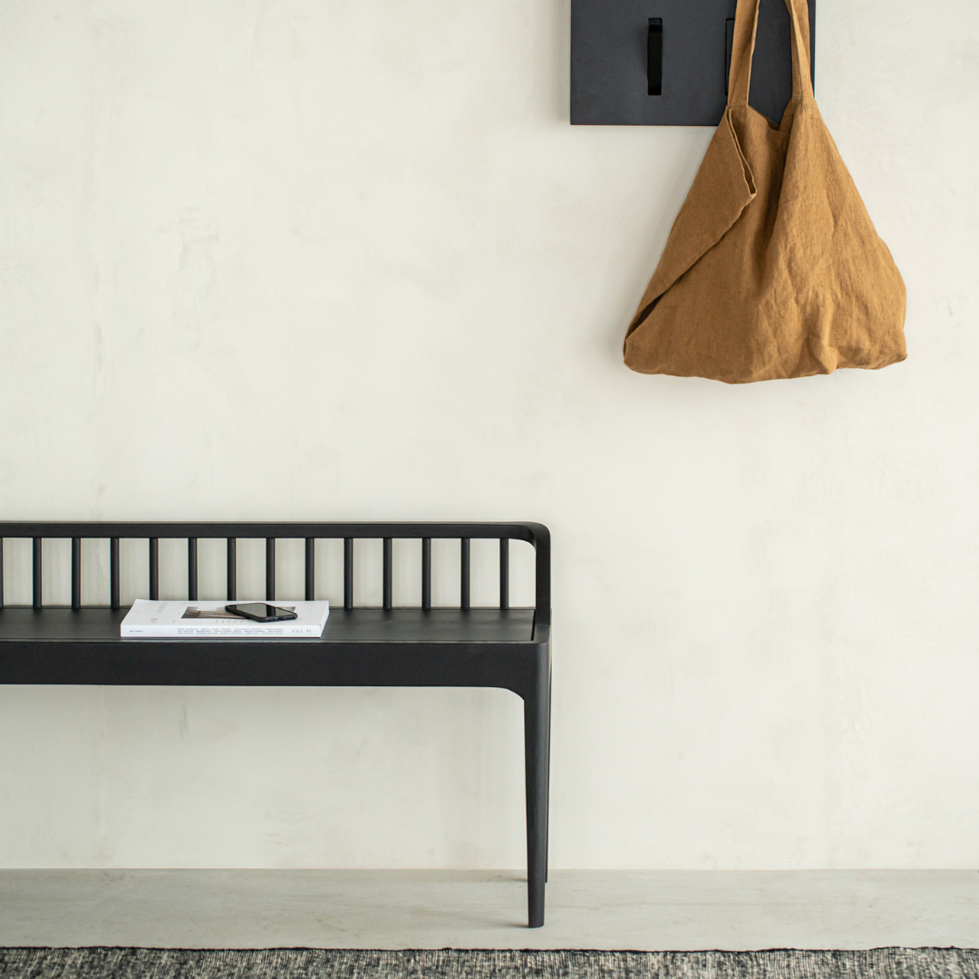 Spindle Bench, Oak