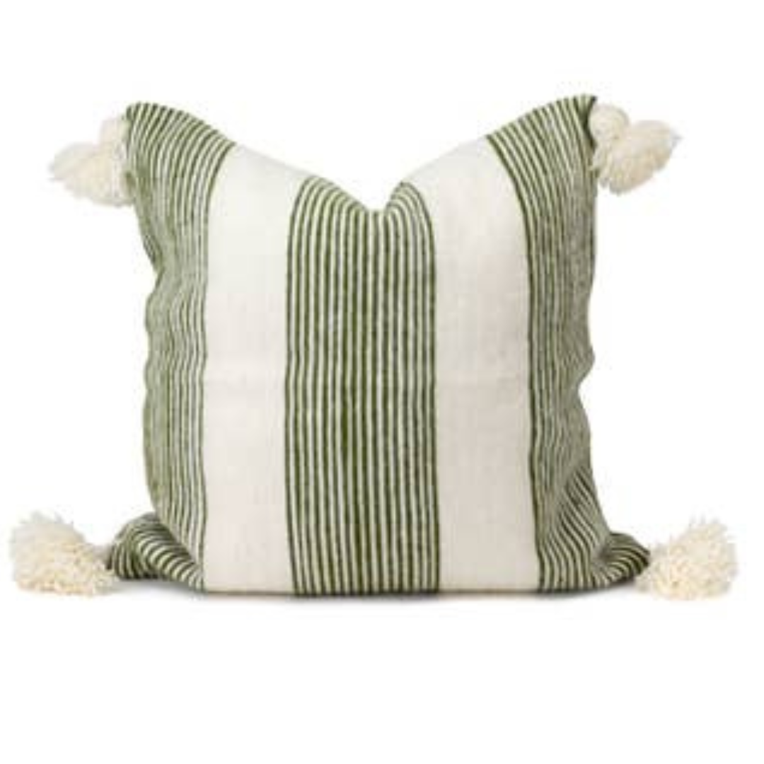 The Lalla Pillow Cover, Green