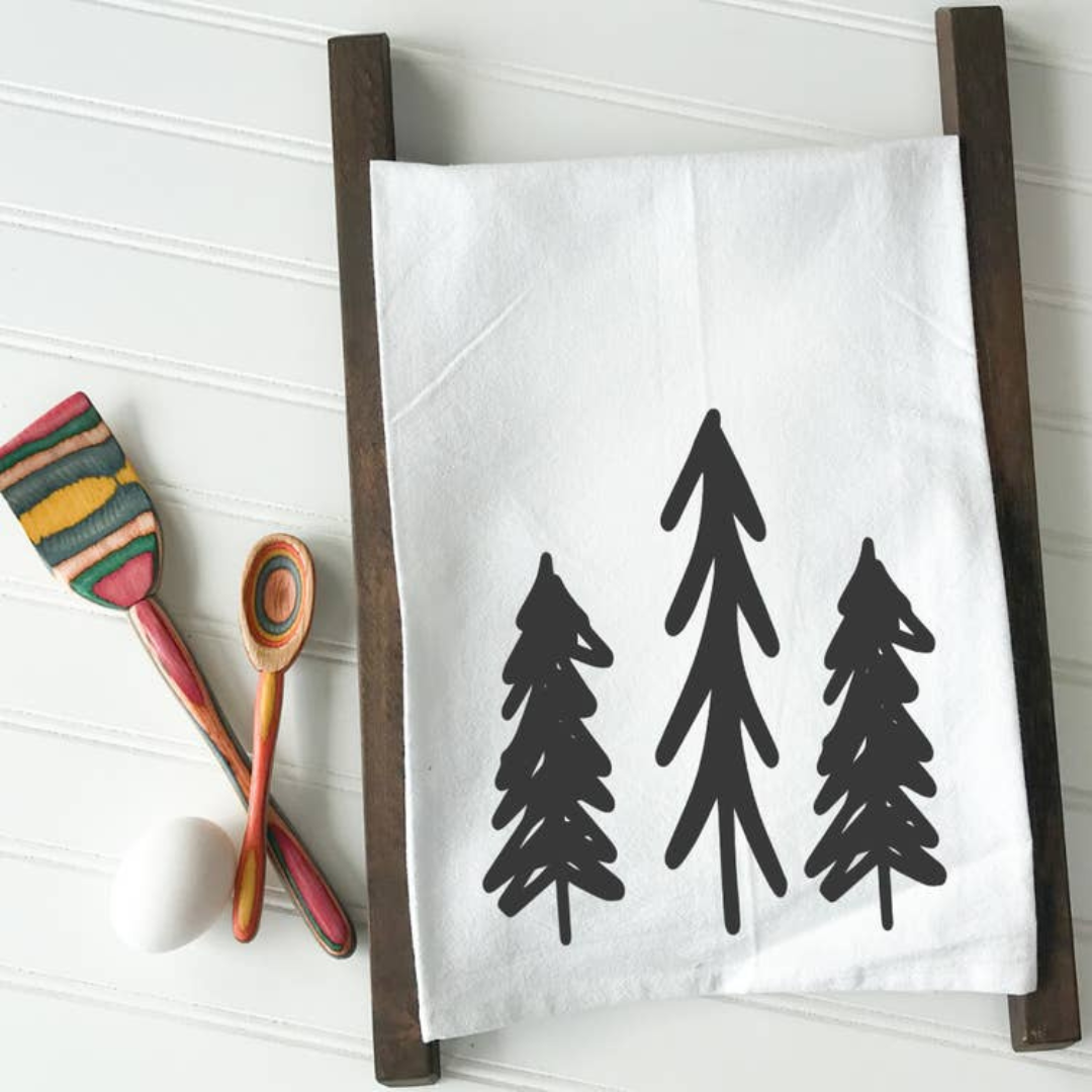 Three Charming Pines Kitchen Towel