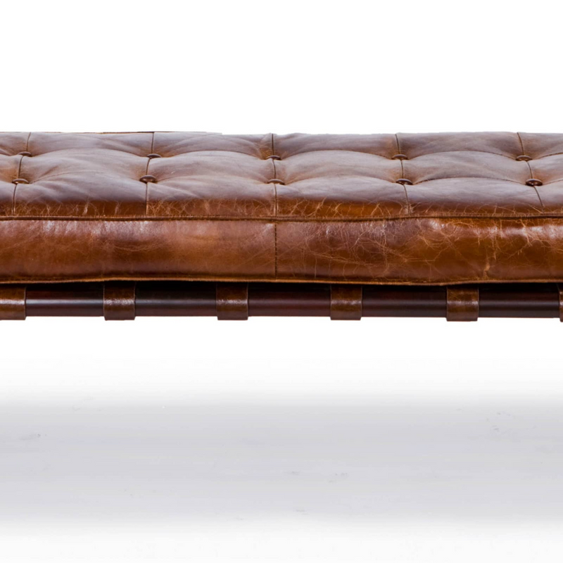 Tufted Gallery Bench